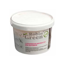 Побелка садовая Серебряная биомаска для деревьев Robin Green 3,5 кг