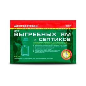 Очиститель для выгребных ям и септиков Доктор Робик 109 75 г
