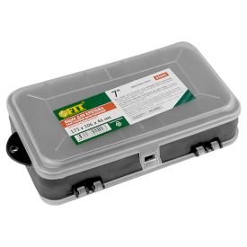 Органайзер для крепежа двойной 7" 175х106х46 мм Fit 65645