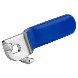 Ручка-рычаг усиленная для крана 1/2"-3/4" прорезиненная синяя MP-У