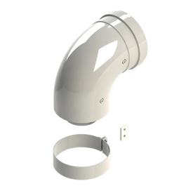 Колено подключения 60х100 мм 90° Baxi/Ariston/Bosch (А-013-2)