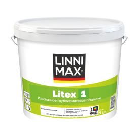 Краска в/д для внутренних работ LINNIMAX Litex 1  База 1 9 л