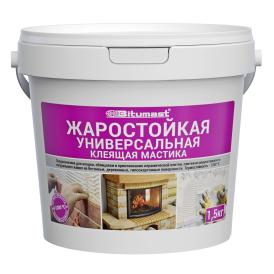 Мастика жаростойкая универсальная клеящая Bitumast 1,5 кг