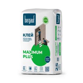 Клей для всех видов плитки Bergauf Maximum Plus 25 кг