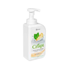 Средство для мытья посуды Grass Crispi С соком груши и экстрактом базилика 550 мл с дозатором (8)