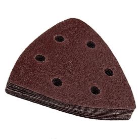 Насадка пильная шлифовальная для МФИ 93 мм P40 6 отверстий 10 шт дельта Velcro Практика 240-430