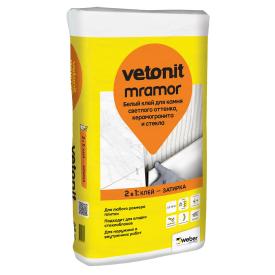 Клей для мрамора Weber Vetonit 25 кг