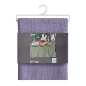 Скатерть рогожка Wenge 145х220 см рис 60008-17 Lavender арт 903