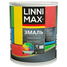 Эмаль алкидная универсальная Linnimax шелковисто-матовая База 3, 0,69 л