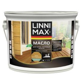 Масло для террас, лестниц и мебели Linnimax орех макадамия 2,5 л
