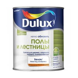 Краска для пола и лестниц Dulux база BC п/глянц 0,75 л