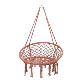 Кресло-качели подвесные плетеные Nolita 110х80/60 см коричневый