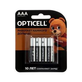 Батарейка алкалиновая Basic Opticell AAA/LR03 4 шт