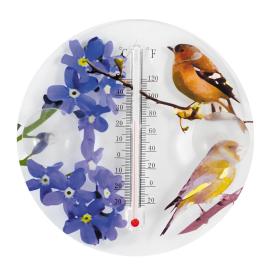 Термометр уличный Цветы и птицы