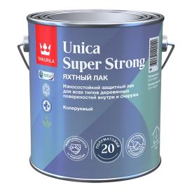 Лак яхтный Tikkurila универсальный Unica Super Strong EP полуматовый 2,7 л