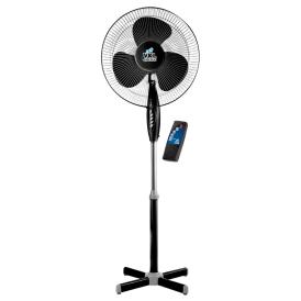 Вентилятор напольный VKL electric VGF-02-RC Black 40Вт 430 мм черный с пультом ду и таймером