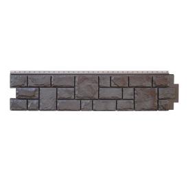 Панель фасадная GL ЯФасад Premium Acryl Екатерининский камень 327х1407х23 мм уголь