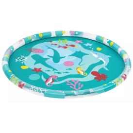 Игровой коврик d165 см Bestway Underwater с разбрызгивателем, рем комплект 52487
