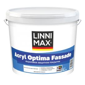 Краска фасадная Linnimax Acryl Optima Fassade База 1 9 л