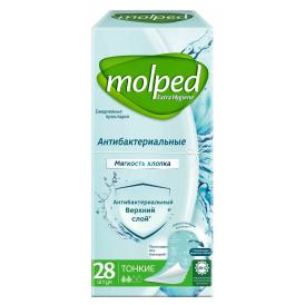 Прокладки женские Molped Extra Hygiene Antibacterial 28 шт