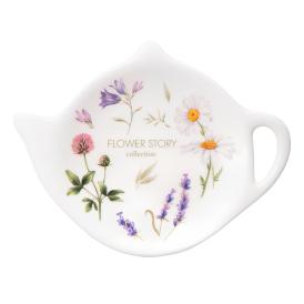 Подставка под чайные пакетики Agness Flower story 12х8,5х1,5 см
