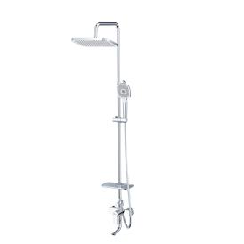Душевая система Lemark Aura LM0662CH с тропическим душем